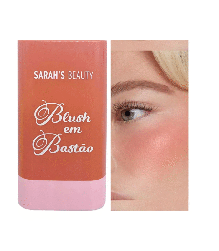 Blush em bastão Sarah’s Beauty cor 03 Blush em bastão Sarah’s Beauty cor 03