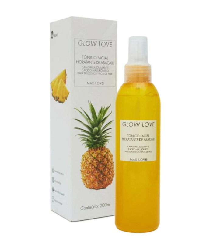 Tônico Facial Hidratante de Abacaxi