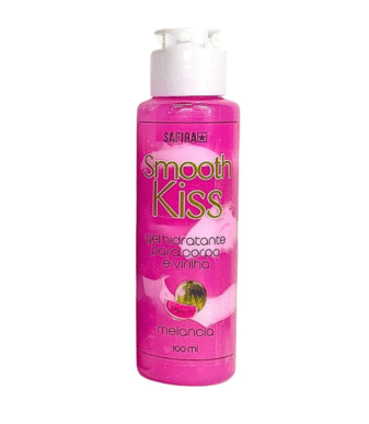 Gel Hidratante para Corpo e Virilha Smooth Kiss Melancia
