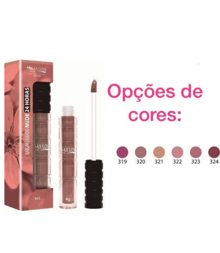 Batom Líquido Nude 24h Batom Líquido Nude 24h