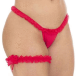 Calcinha Sexy com Perneira em Tule – Unidade